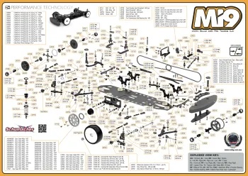 Schumacher Mi9 Exploded View