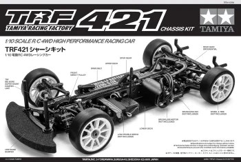 Tamiya TRF421 Manual