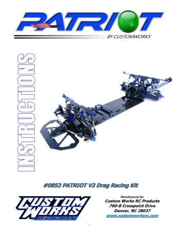 Custom Works Patriot V2 Manual