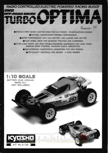 Kyosho Turbo Optima Manual