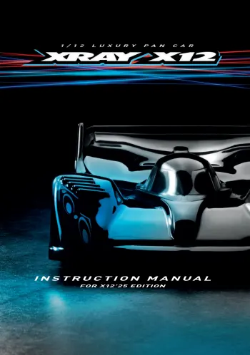 XRAY X12 25 Manual