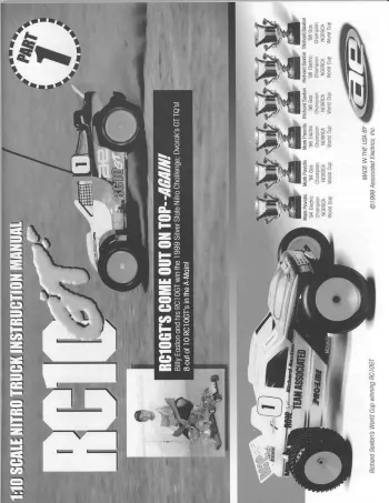 Team Associated RC10GT Manual