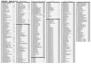 XRAY XB4 '25 Parts List