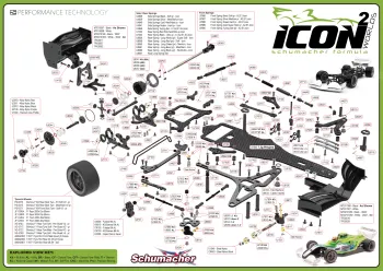 Schumacher ICON 2 Worlds Exploded View