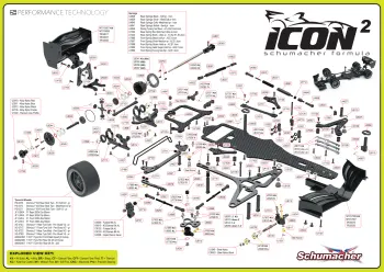 Schumacher ICON 2 Exploded View