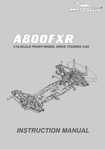 Awesomatix A800FXR Manual