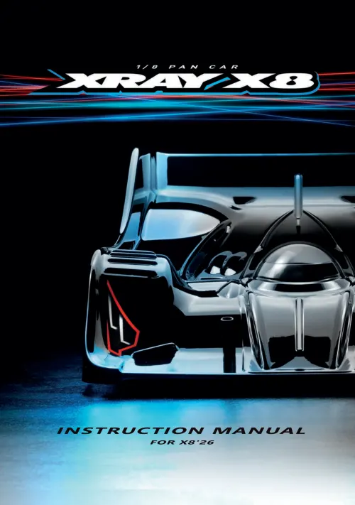 XRAY X8 26 Manual v01
