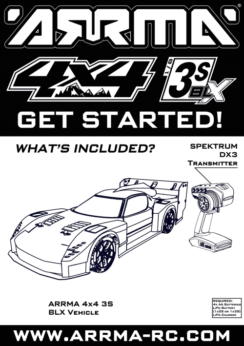 ARRMA Vendetta Manual