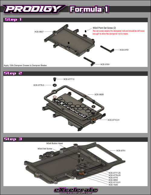 eXcelerate Prodigy F1 Manual