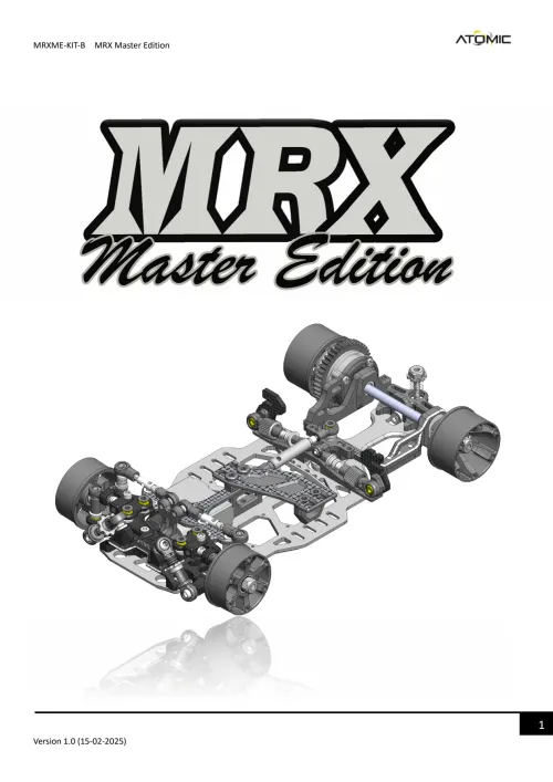 Atomic MRX Master Edition Ball Diff Manual