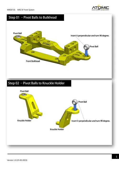 Atomic MRZ SF Manual