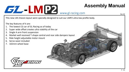 GL Racing LMP2 Manual