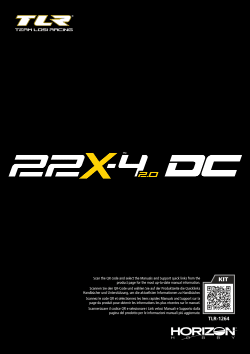 TLR 22X-4 2-0 DC Manual