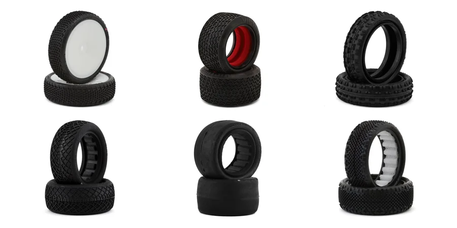 1/10 Off-Road Race Tire Chart (2WD, 4WD & Stadium Truck)