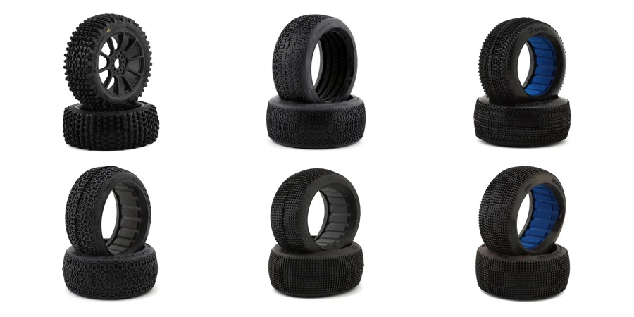 1/8 Off-Road Buggy Race Tire Chart (Every Brand & Compound)